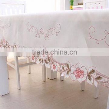 Hot Popular Homeuse Wedding Embroidery Table Cloth New Design photo-2