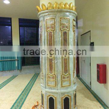 2014 NEW DESIGN Columns for Mosque Alabaster Pillars