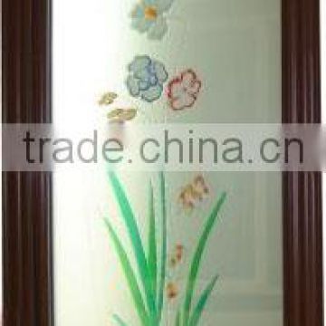 Picture plastic glass window for partition