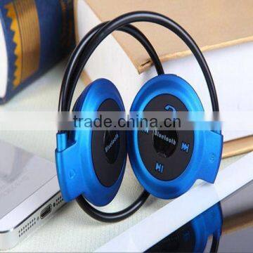 Good Quality super bass manual portable bluetooth wireless earphone Bests bluetooth headset