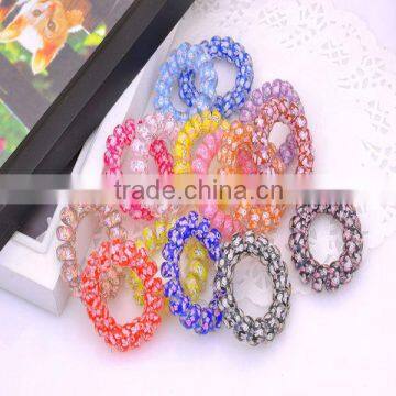 2014 fashions popular telephone wire bracelet for wholesaler