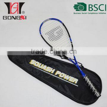Carbon fiber squash racket