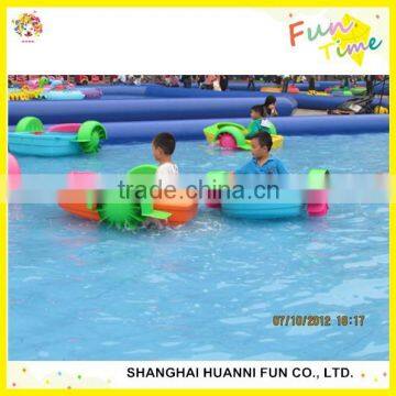 large inflatable PVC rowing boat with paddle, Customized inflatable paddle boat