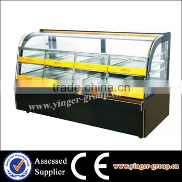 YGCS-2-4 Granite Base Drawer Type Bakery Display Showcase