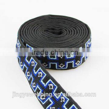 shenzhen factory sale No Origination customisable jacquard 1 inch high strength polyester webbing