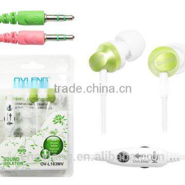 OVLENG Green Earphones with gift case