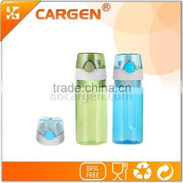 450ml kids tritan plastic water bottle with flip top