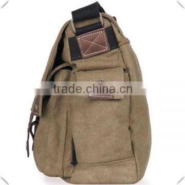 Hot Selling High Quality Canvas Messenger Bag Fashion Men's Shoulder Bag photo-3