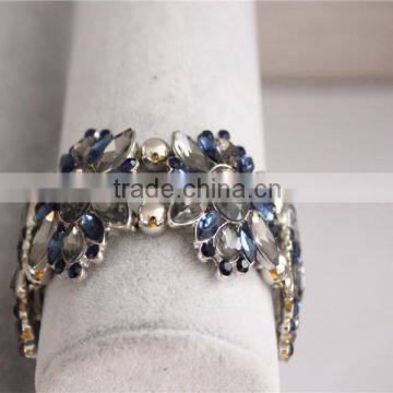 Fashio Jewelry Dat Gold Charm Bracelet, water drop crystal bracelet