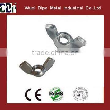 A2, A4 Stainless Steel Wing Nut/Butterfly Nut Bolt From Experienced Wuxi Supplier