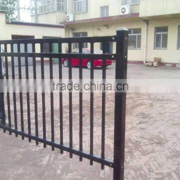 High quality black iron cube handrail (factory)