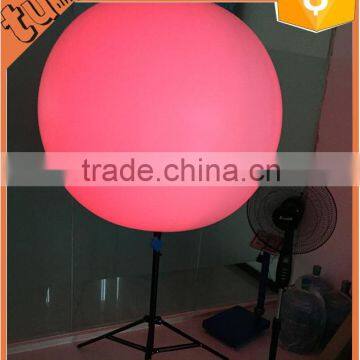 inflatable led PVC light stand balloon with tripod for event