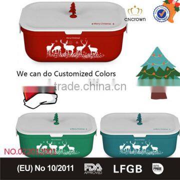 Gift Lunch Box With Printing, FDA Approved, BPA Free , Eco-friendly Material by Cn Crown photo-3