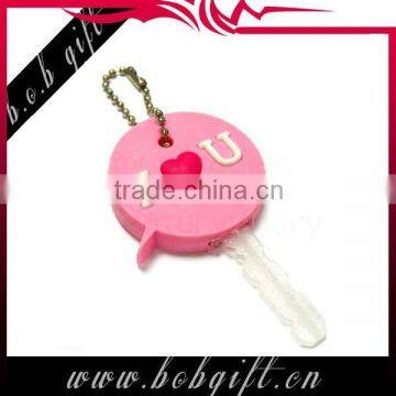 customized 3d soft PVC rubber key cover