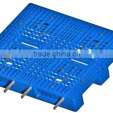 1200 x 1000 mm Plastic Pallets with 4 Iron Bars Inside