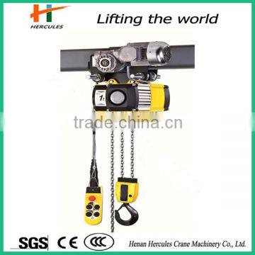 7.5t Electric Trolley Chain Hoist For Construction