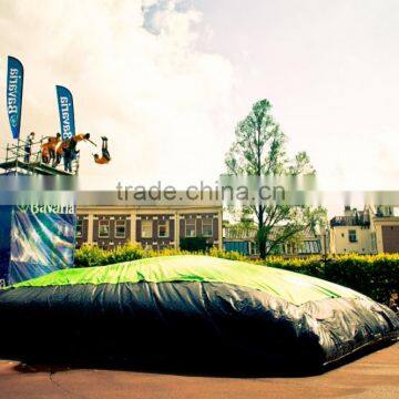 Jump bag inflatable airbag air cushions for bike air cushion jump