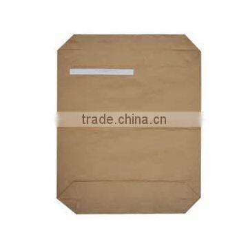 25kg brown kraft paper valve bag for sand and cement