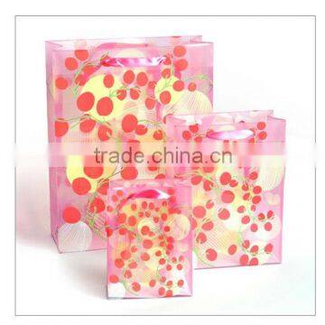 2014 new design pp bag & pp shopping bag/plastic pp gift bag