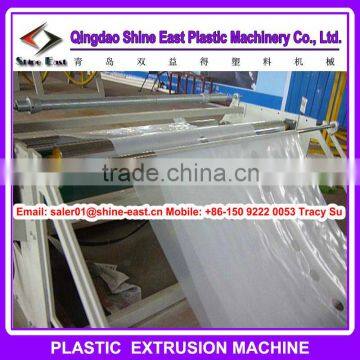 Hole punching machine for film lldpe mulch film