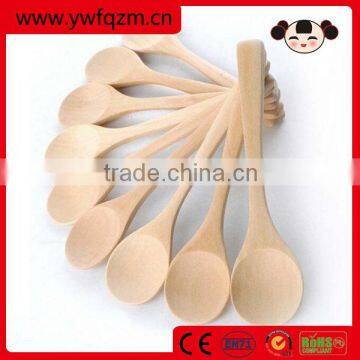 cheap custom logo wooden tea coffee spoon