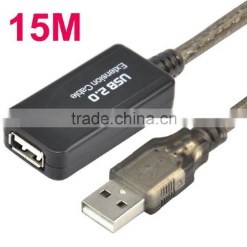 2016 new universal High Speed USB Active Repeater Extension Cable 15meters