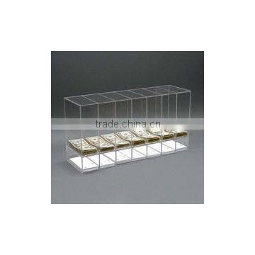 Acrylic Divided Currency Sorters