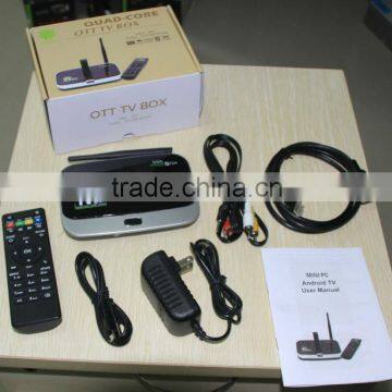 2Android 4.2.2 OS TV Box CS918S Allwinner A31 Quad Core 2G/16GB 1080P HD Mini TV Player With 5MP Camera Mic Bluetooth 4.0 ,WIFI,