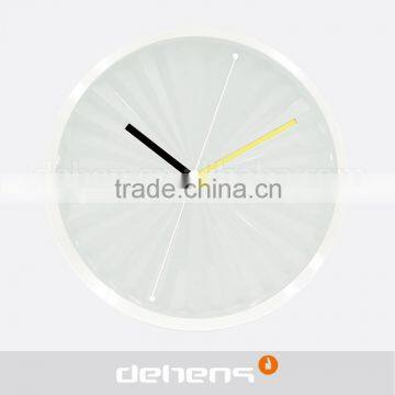 DEHENG 12 Inch Metal Wall Clock With 3D Dial photo-2