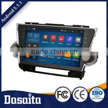 10.2 Inch 2 Din 1.6GHz Car Dvd Player With GPS for Toyota