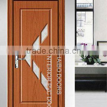 Room door cheap wooden door glass door wood doors (HB-051B)