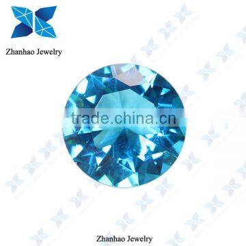 High temperature custom large faceted glass gems