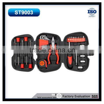 mini hand home use tool kit with 31pcs kits