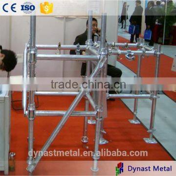 hot galvanized cuplock system scaffolding