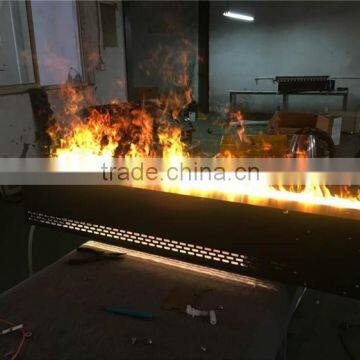 3D flame no cast iron square round 220v electric fireplace