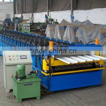 Double-layer sheet roll forming machine