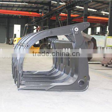 Muti-function Grass Grapple/Straw Grapple/Grapple Forks for Sale, EX55,EX70,EX120,EX200,EX300,EX320,EX330,EX350 Grass Fork photo-5