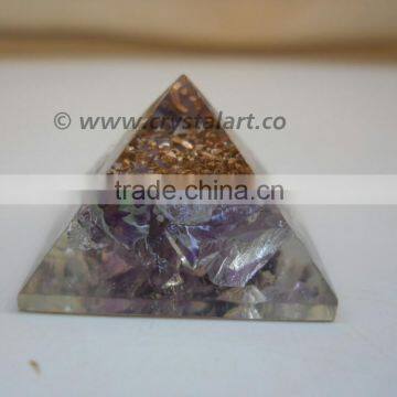 BLUE AVENTURINE ORGONE SMALL PYRAMID