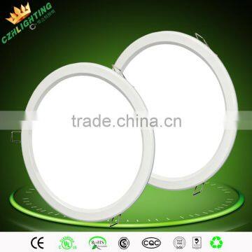 High quality 4w 15w 30w indoor LED panel lights with round shape