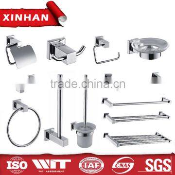 towel bar tumbler holder brush holder stainless steel material toilet set