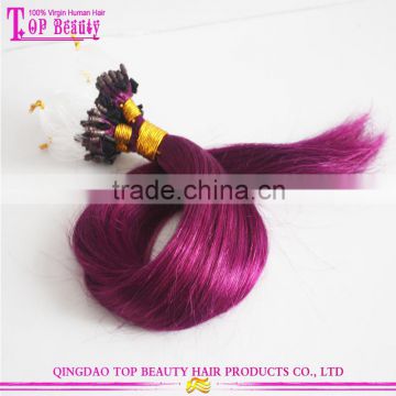 High quality unprocessed loop and lock hair extensions