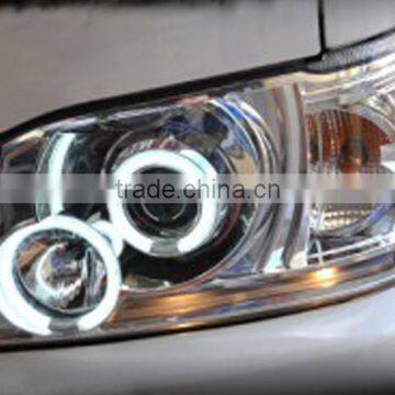 Crystal CCFL Angel Eyes HID Projector Lens Headlight for Toyota Hiace KDH200 05-10 photo-2