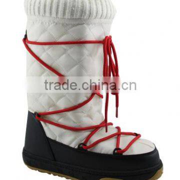 winter boots knitted collar warm sponge lining