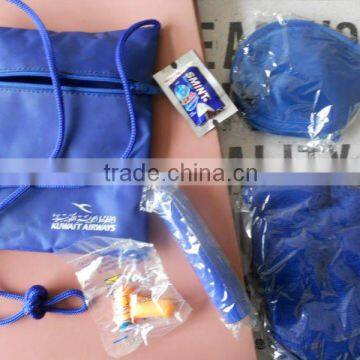 Business class airline amenities/economy class inflight amenity kit