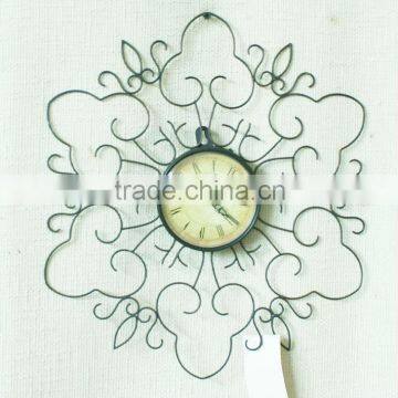 Home Decoration Metal Clock