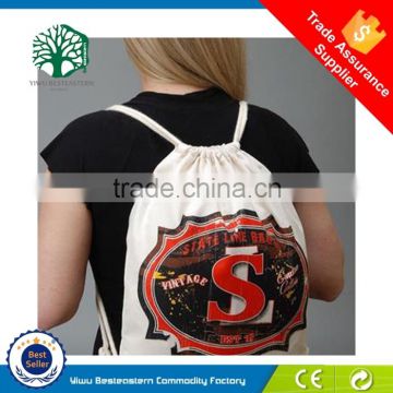 printing non woven polypropylene feed drawstring bag