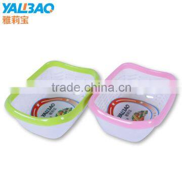 Hot Sale Water Drain Plastic Fruit Washing Basket