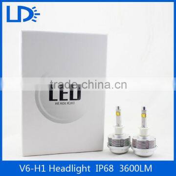 Waterproof IP68 6500k 30w 12v 24v H1 H3 H7 9006 Led Light Bulb Led Headlamp Car H1