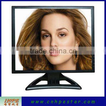 Good Sale Black Color Vga Hdmi av tv Usb Input 17inch Square Screen Used Lcd tv photo-4