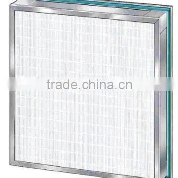 Hospital Gel Seal Mini Pleat HEPA Filter for Pharmaceutical Clean Room